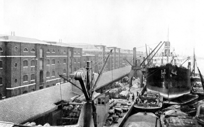West India Docks 1920