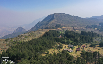 Aerial View of Eastern Highlands