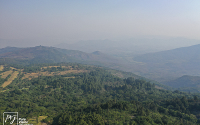 Aerial View of Eastern Highlands